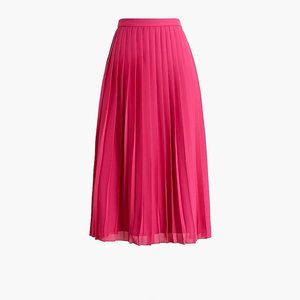 Pleated Midi Skirt